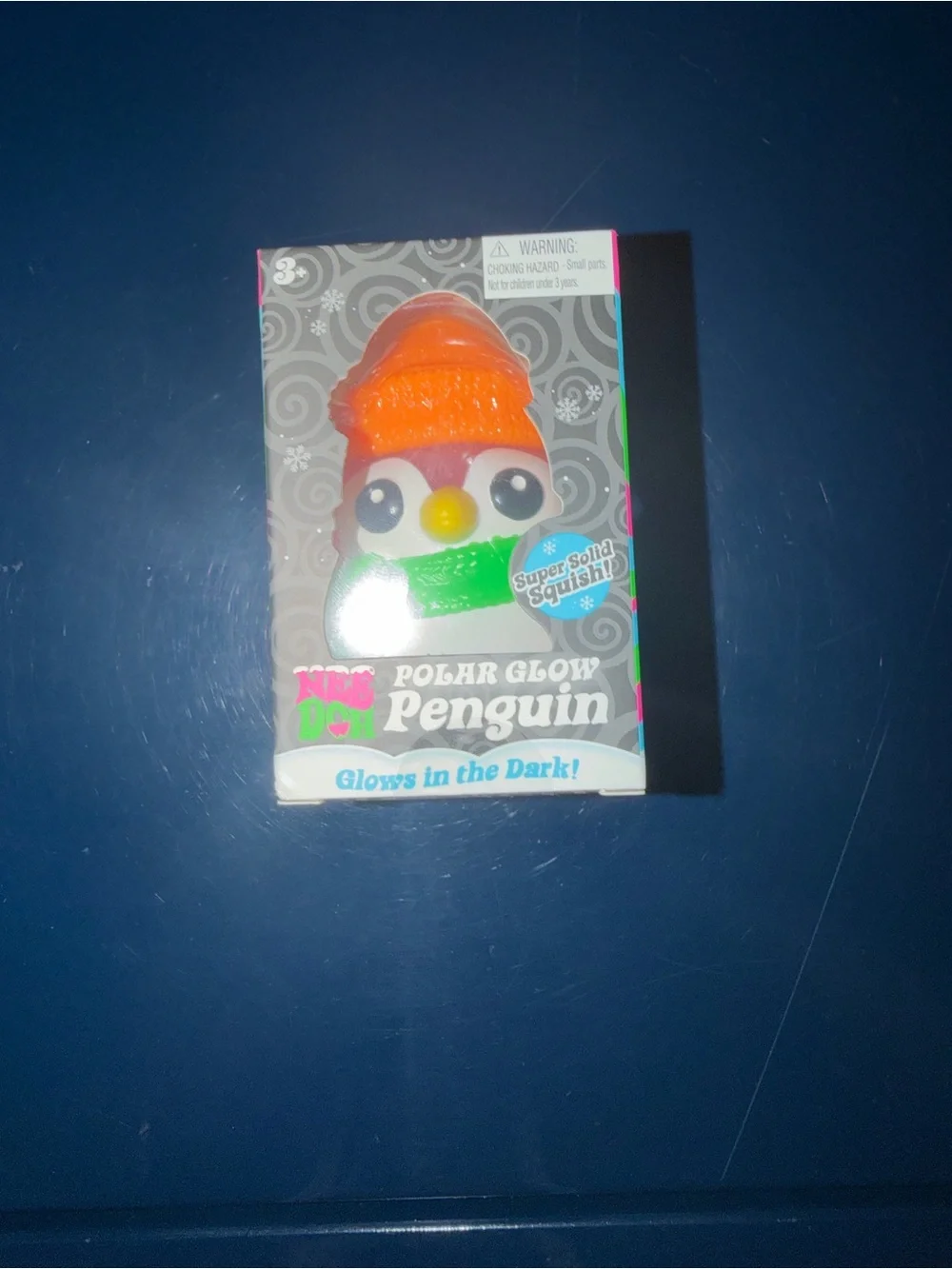 Needoh Polar Glow Penguin Pink - new and authentic